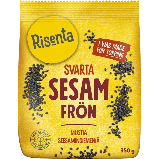 Risenta Svarta Sesamfrön 350 g Risenta