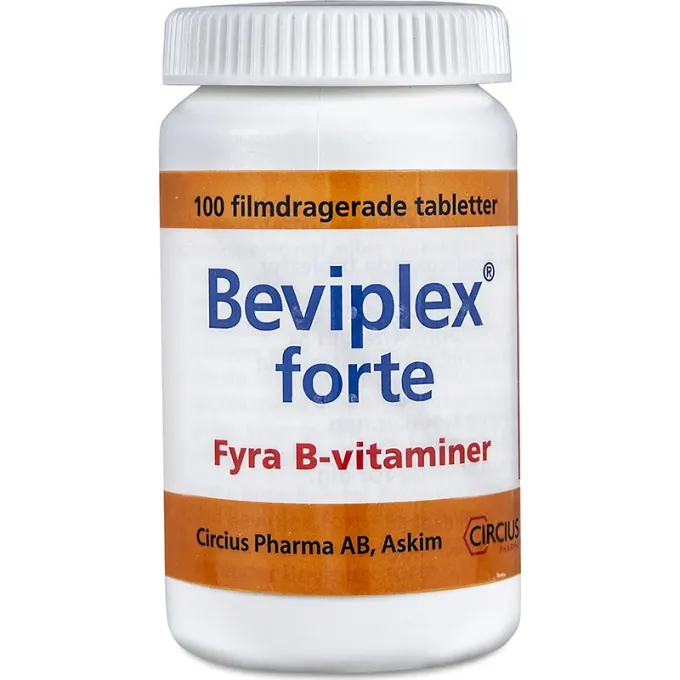 Beviplex forte filmdragerad tablett 100 st Beviplex