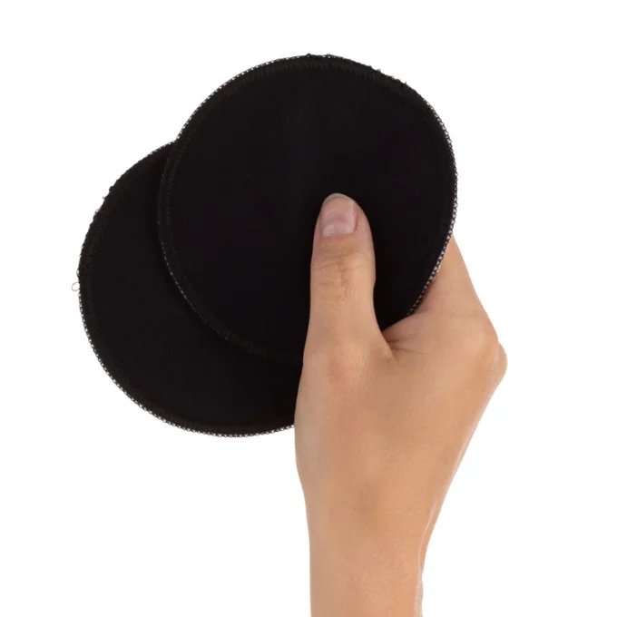 Carriwell Amningsinlägg Svarta Tvättbara 6 st inkl Tvättpåse Carriwell