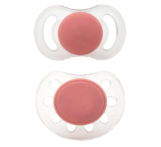 Esska Newborn Napp  +0-2 månader 2-pack Rosa Esska