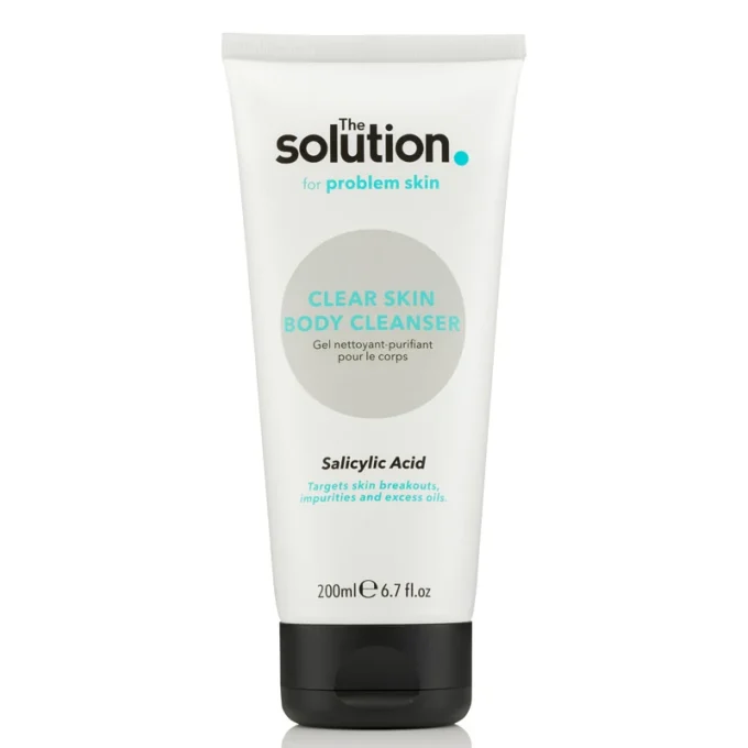 The Solution Salicylic Acid Clear Skin Body Cleanser 200ml The Solution