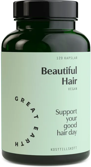 Great Earth Beautiful Hair 120 kapslar Great Earth