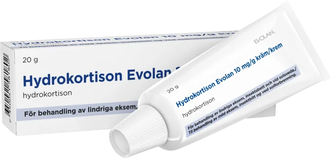 Hydrokortison Evolan 10 mg/g Kräm 20 g Evolan