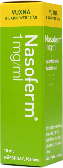 Nasoferm nässpray 1 mg/ml 10 ml Nasoferm