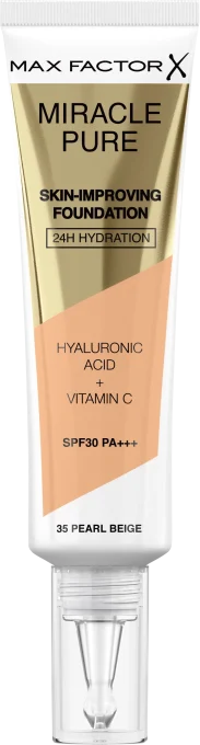 Max Factor Miracle Pure Foundation 35 Pearl Beige Max Factor