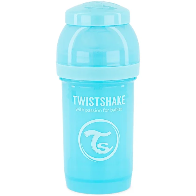 Twistshake Anti-Colic nappflaska 180 ml Pastell Blå Twistshake