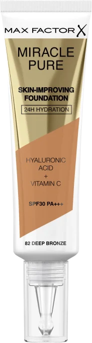 Max Factor Miracle Pure Foundation 82 Deep Bronze Max Factor