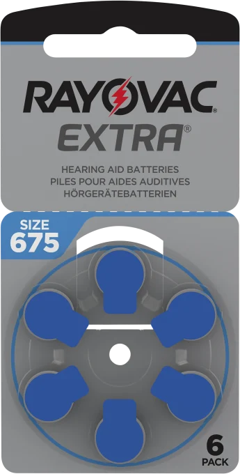 Rayovac Extra Advanced Act 675 6 st Rayovac