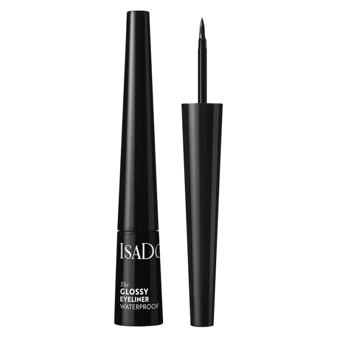 IsaDora Glossy Eyeliner Waterproof 2,5 ml 40 Chrome Black IsaDora
