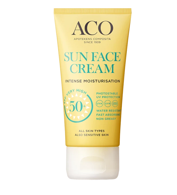 ACO Sun Face Cream SPF 50+ 50 ml ACO