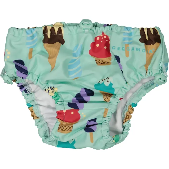 Geggamoja UV-Baby Swim Pants Mint Ice Cream 50/56 Geggamoja