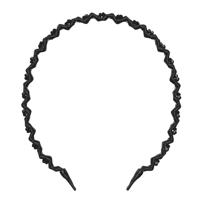 Invisibobble Hairhalo Black Sparkle Invisibobble