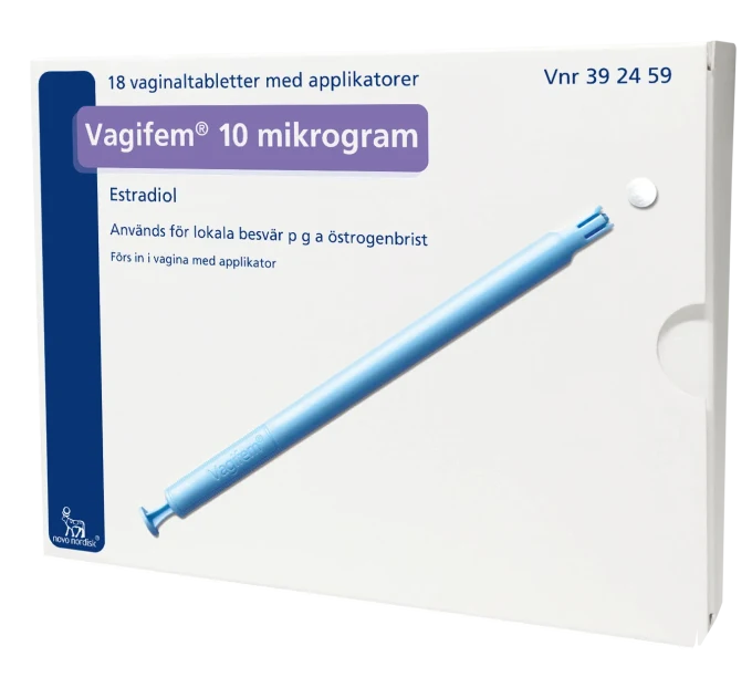 Vagifem vaginaltablett 10 µg 18 st Vagifem