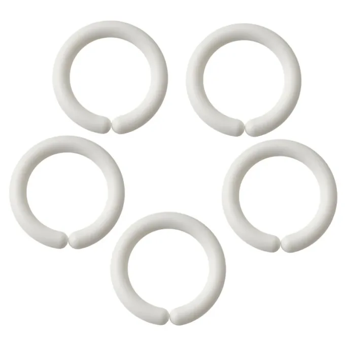 AddBaby Barnvagnsringar 5-pack Vit AddBaby