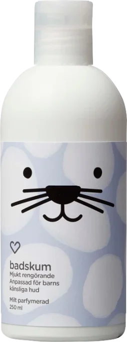 Hjärtats Badskum för barn 250 ml Hjärtats