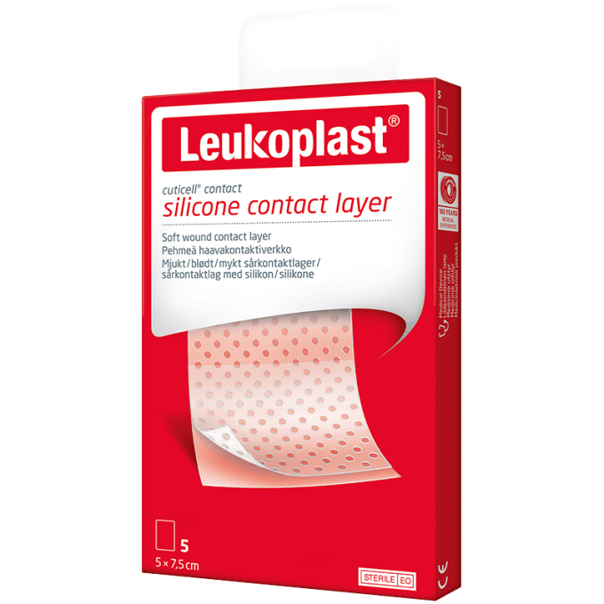 Leukoplast Cuticell Contact 5 x 7,5 cm 5 st Leukoplast