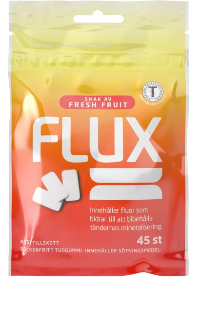 Flux tuggummi Fresh Fruit Flux