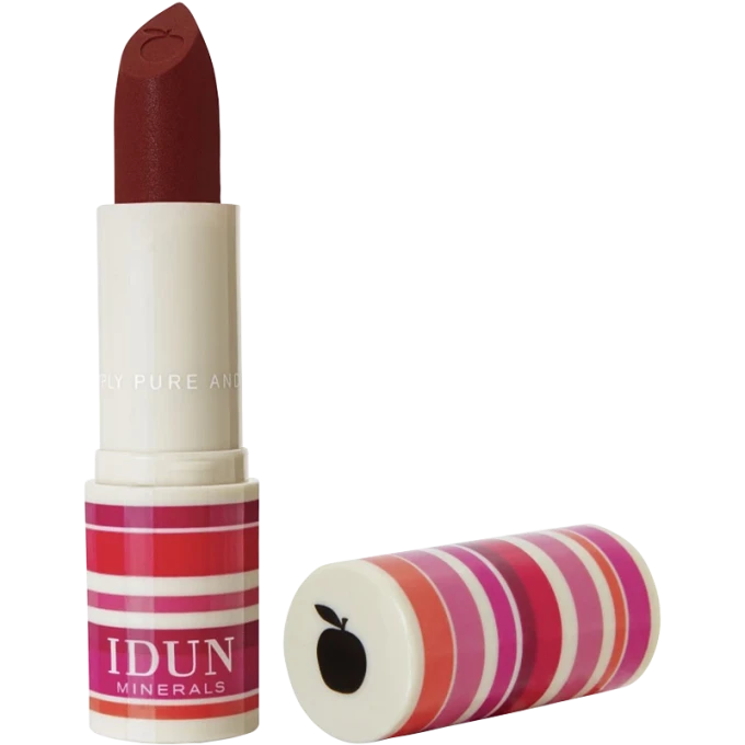 IDUN Minerals Matte Lipstick 4 g Vinbär IDUN Minerals