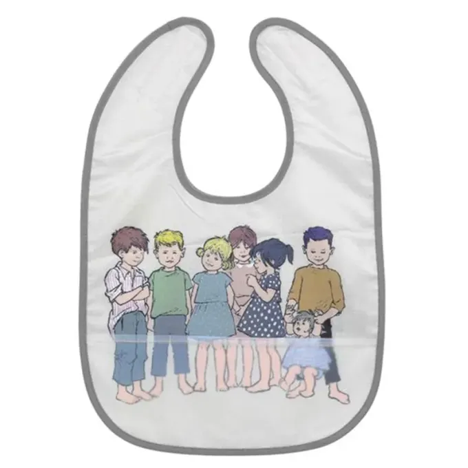 Rätt Start Barnen i Bullerbyn Haklapp med Ficka Rätt start