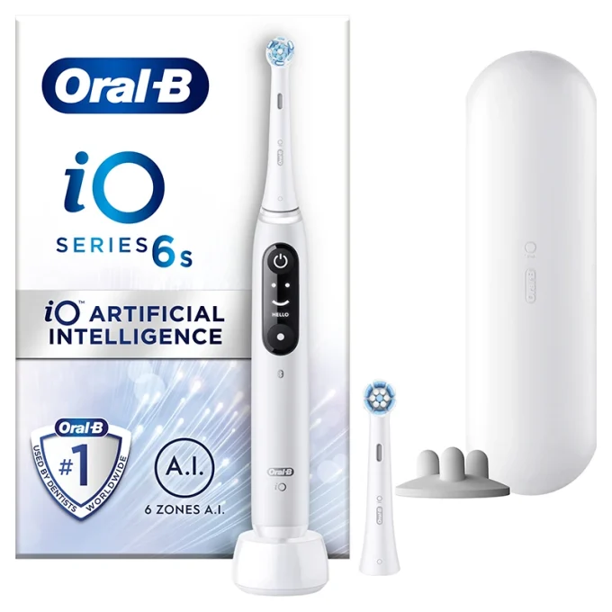 Oral-B Eltandborste iO6 Vit Oral-B