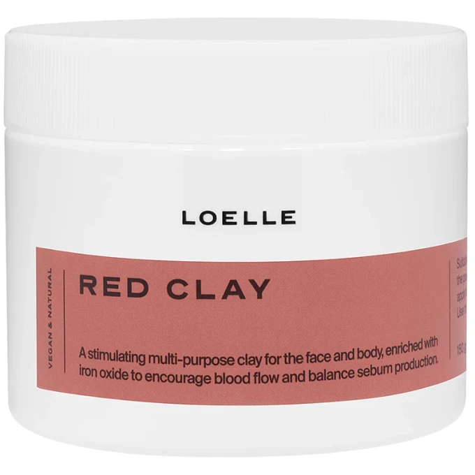 Loelle Moroccan Rhassoul Clay Red Normal Skin 150 g Loelle