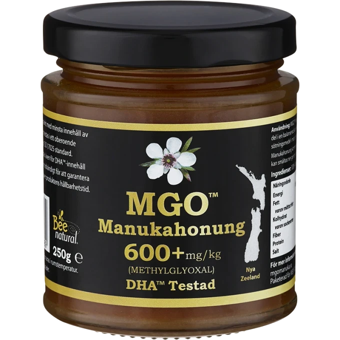 MGO Manukahonung 600+ 250 g Mgo