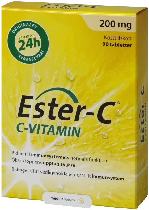 Ester-C 200 mg 90 tabletter Ester-C
