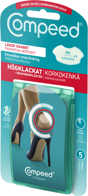 Compeed High Heel Skavsårsplåster 5 st Compeed