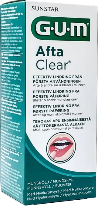 GUM AftaClear Munskölj 120 ml Gum