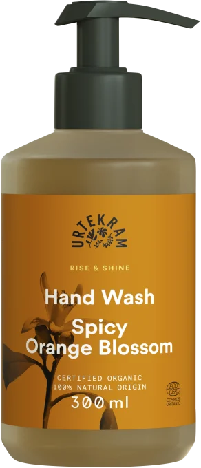 Urtekram Rise & Shine Spicy Orange Blossom Hand Wash 300 ml Urtekram