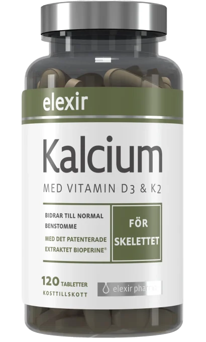 Elexir Pharma Kalcium 120 tabletter Elexir Pharma