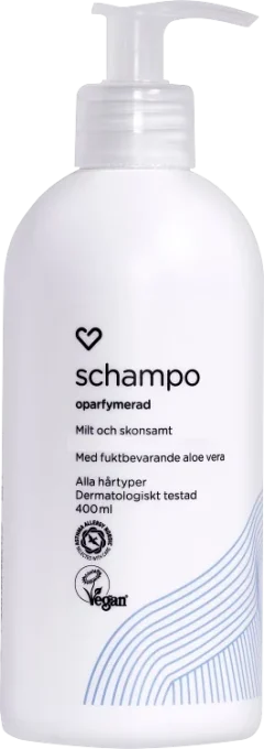 Hjärtats Schampo Oparfymerat 400 ml Hjärtats