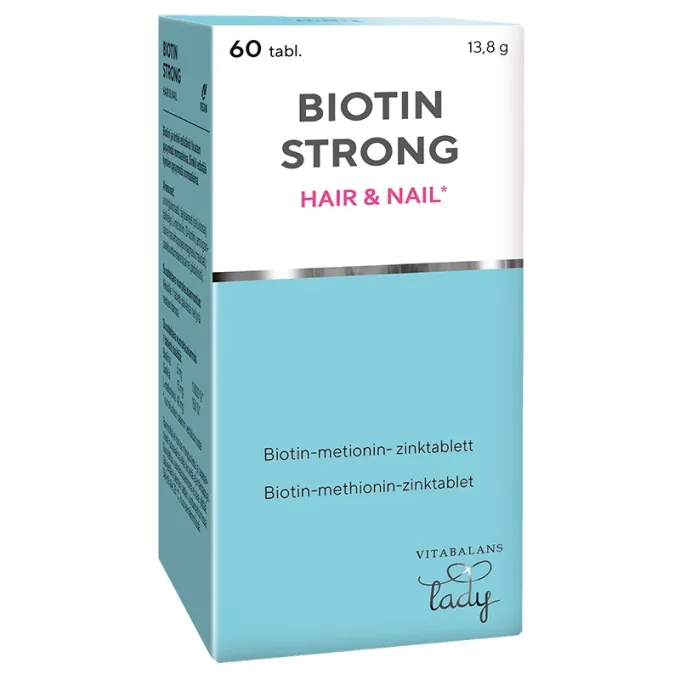 Biotin Strong 60 tabletter Biotin
