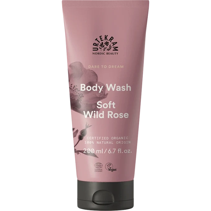 Urtekram Dare To Dream Soft Wild Rose Body Wash 200 ml Urtekram