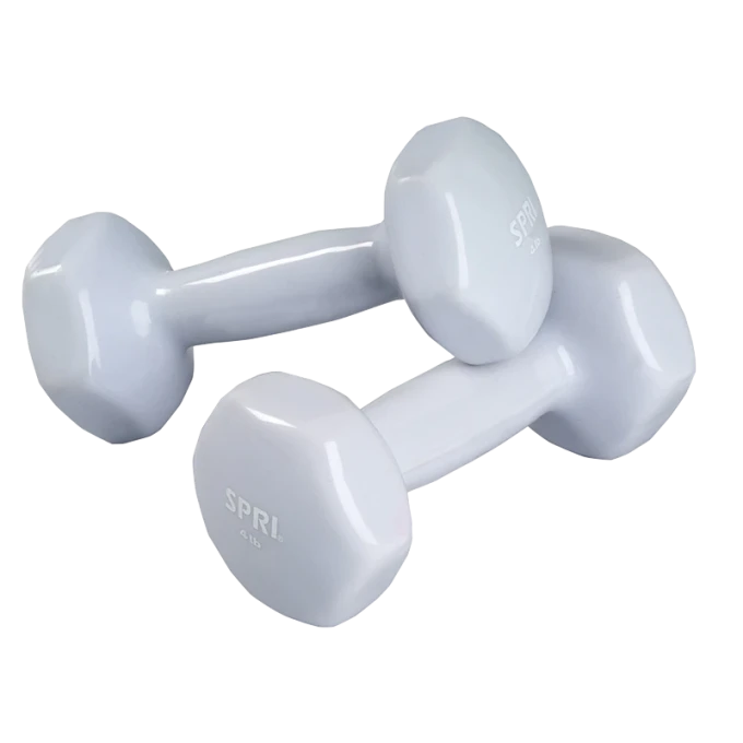 Spri Dumbbell Vinyl 1,8 kg Pair Spri