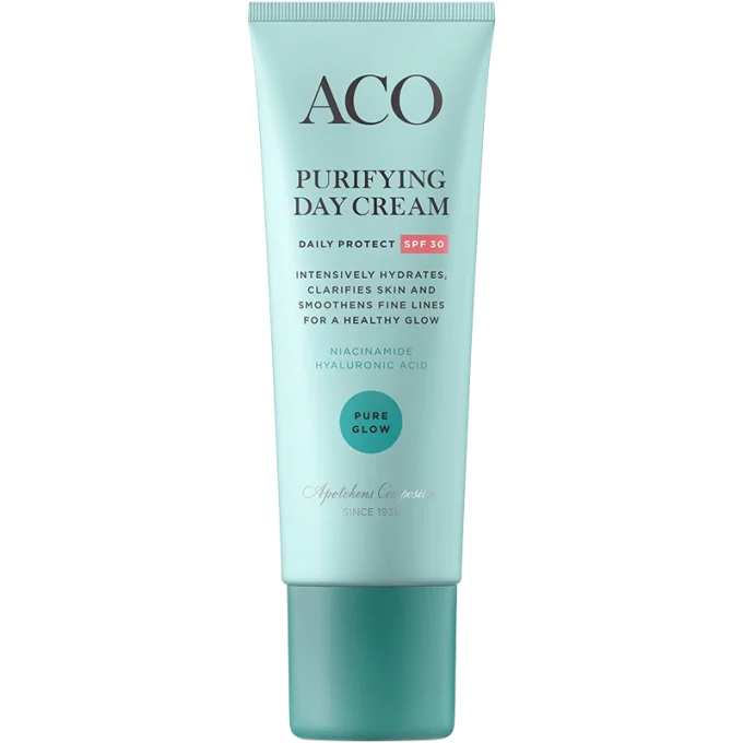ACO Face Pure Glow Purifying Day Cream SPF 30, 50 ml ACO