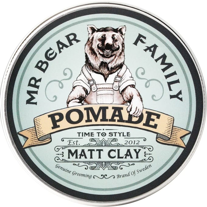 Mr Bear Family Pomade Matt Clay 100 ml Mr Bear Family