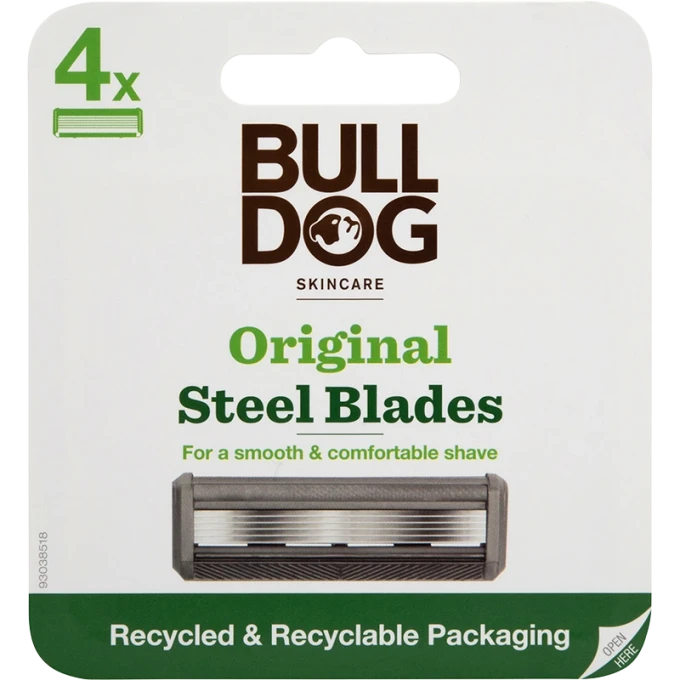 Bulldog Original Steel Blades Rakblad 4 st Bulldog