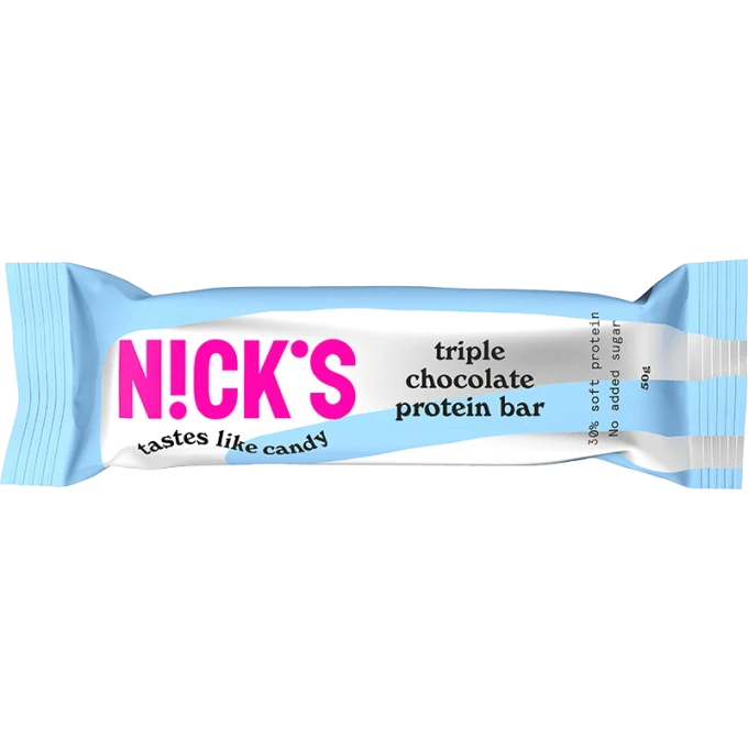 NICK'S Protein Bar Triple Chocolate 50 g Nicks