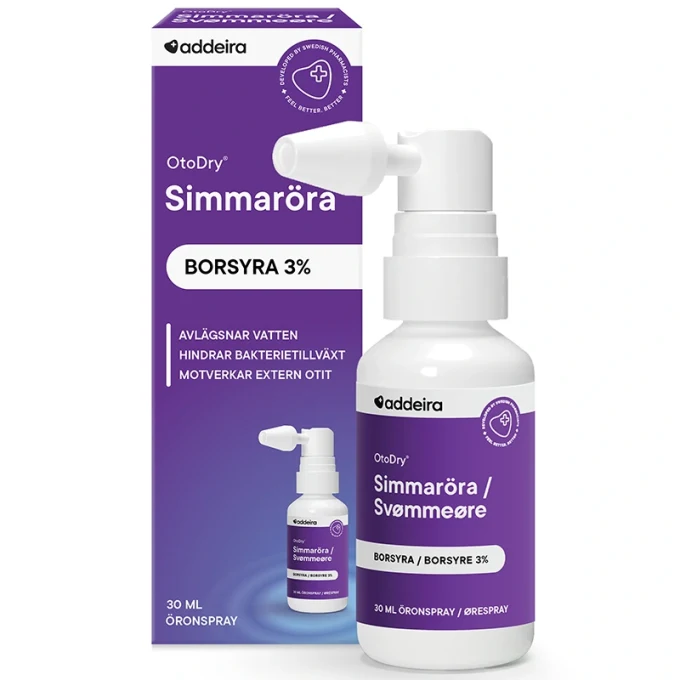 Addeira OtoDry Spray mot simmaröra 30 ml Addeira