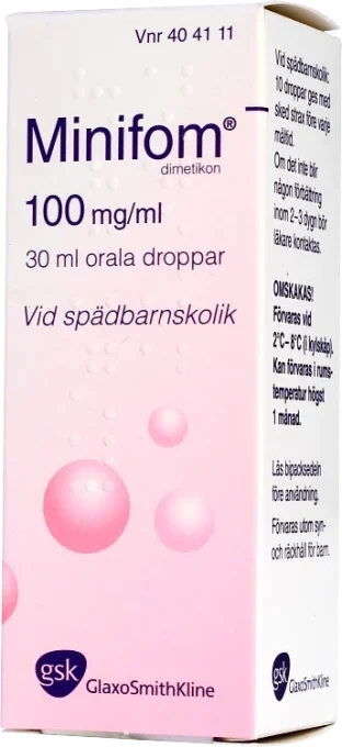 Minifom orala droppar 100 mg/ml 30 ml Minifom