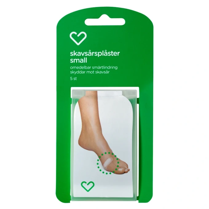 Hjärtats skavsårsplåster small 5 st Hjärtats
