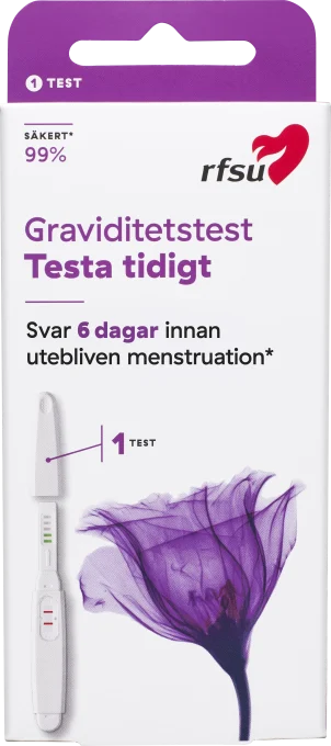 RFSU Graviditetstest Testa Tidigt 1-pack Rfsu