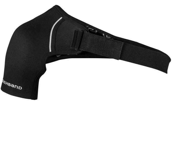 Rehband QD Shoulder Support Right 3 mm Black Large Rehband