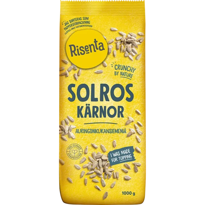Risenta Solroskärnor 1000 g Risenta