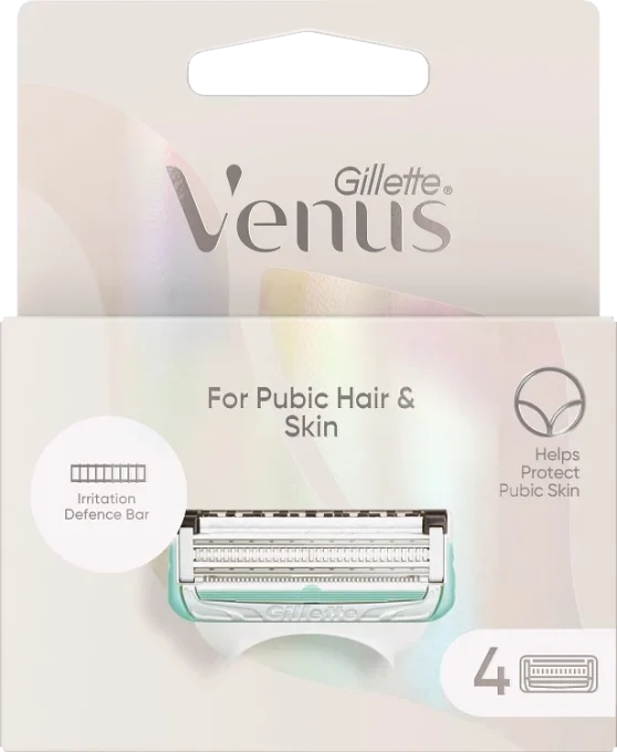 Venus Satin Care Rakblad för Intimområdet 4 st Gillette Venus