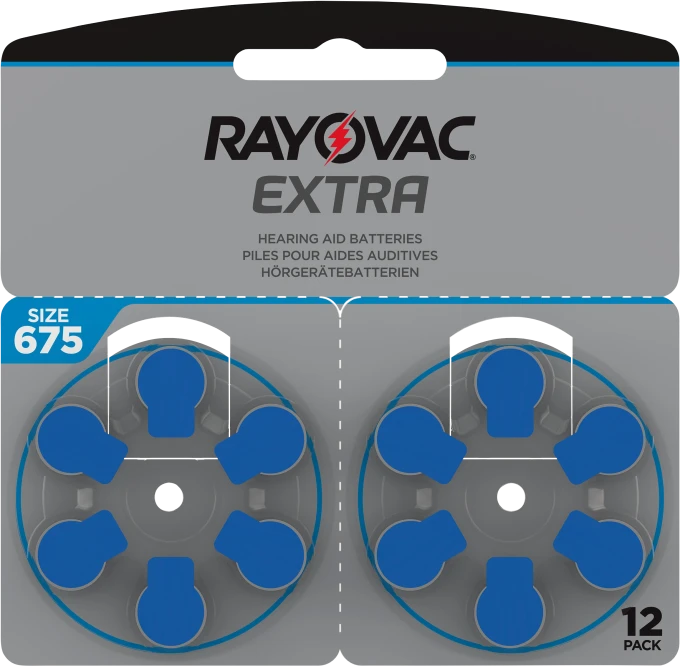 Rayovac Extra Advanced Act 675 12 st Rayovac