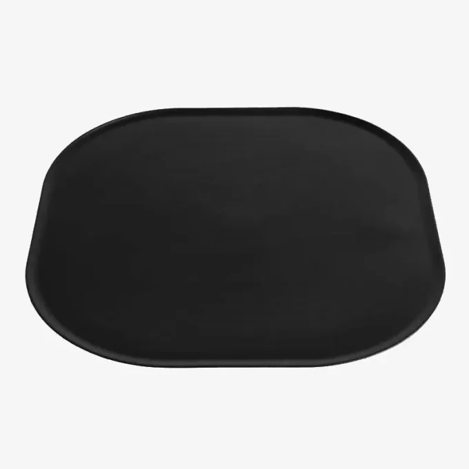 Fiboo Matskålsunderlägg Svart 32x32 cm fiboo