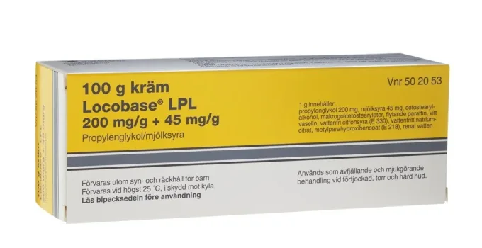 Locobase LPL Kräm 200mg/g+45mg/g 100 g Locobase