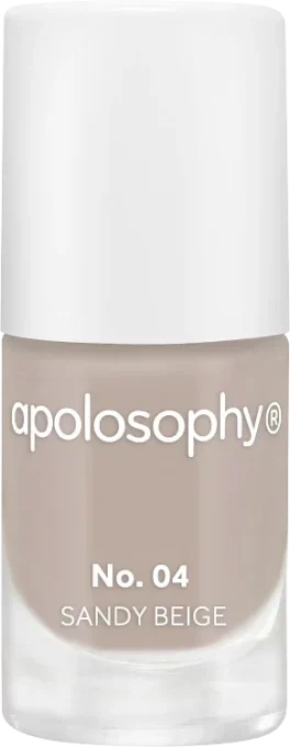 Apolosophy Nail Polish 4,5 ml Sandy Beige Apolosophy